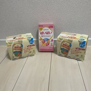 ほほえみ らくらくミルク200ml×6缶 2個 WAKODO はいはい 13g×8本