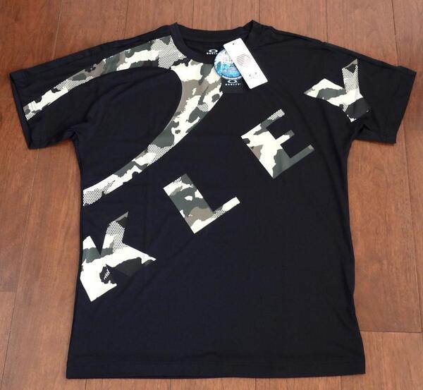 オークリー OAKLEY 半袖Tシャツ FOA406334 メンズ Lサイズ ブラック【新品未使用】