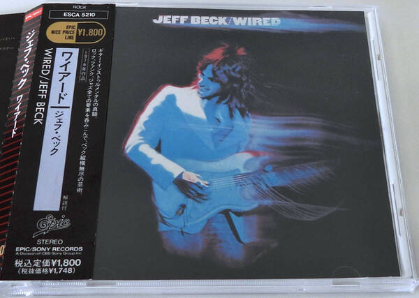 JEFF BECK (ジェフ・ベック) WIRED【中古CD】