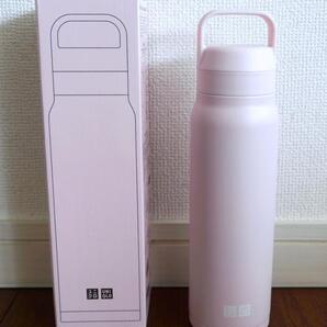 ユニクロ感謝祭2025 炭酸対応ステンレスボトル ノベルティ ピンク【新品未使用】