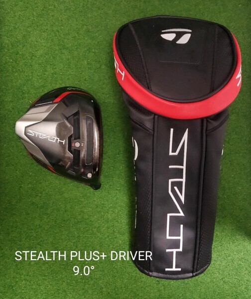 TaylorMade STEALTH PLUS+ DRIVER 9.0° ヘッド +ヘッドカバー テーラーメイド ステルス プラス ドライバー ヘッドのみ 送料無料