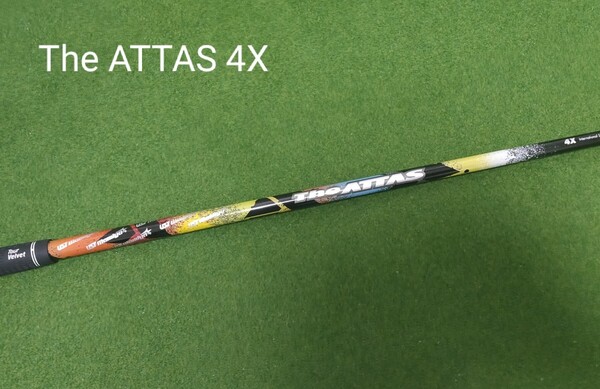 The ATTAS 4X テーラーメイドスリーブ付 ドライバー用 シャフト UST マミヤ ジ・アッタス Qi35 Qi10 ステルス SIM シム 送料無料