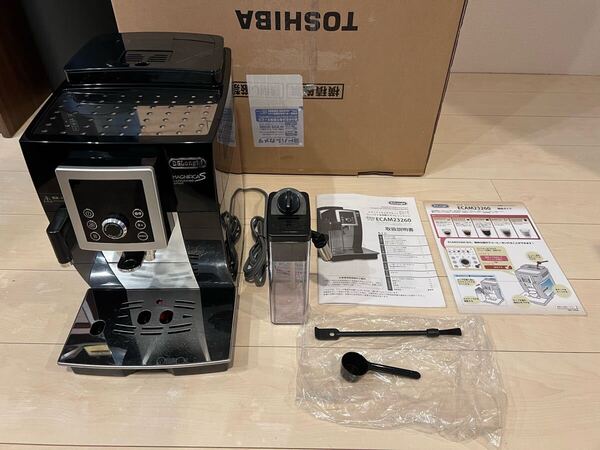 動作確認済 ECAM23260SBN マグニフィカS カプチーノ 全自動エスプレッソマシン デロンギ DeLonghi コーヒーメーカー 全自動コーヒーマシン