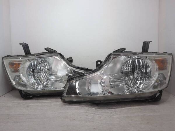 破損なし 【コーティング済】 HID キセノン コーナーランプ有 KOITO 100‐22013 管理BR49-6 RK1 RK2 ステップワゴン ヘッドライト 左右