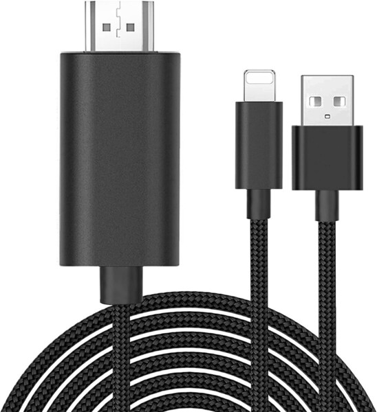 i-phone 2M 充電ケーブル iphone hdmi 変換ケーブル For hdmiケーブル