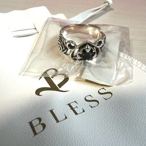 【未使用品】BLESS ブレス リング ハート シルバー925 15〜16号