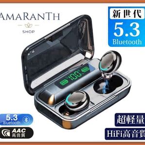 Bluetooth イヤホン ワイヤレスイヤホン 自動ペアリング 防水 イヤフォン 高音質 IPX7 HIFI iphone 5.3 完全ワイアレスイヤホン カナル型