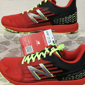 ◎新品 送料込◆24.5 New Balance スニーカー 赤×黒 07◆0530