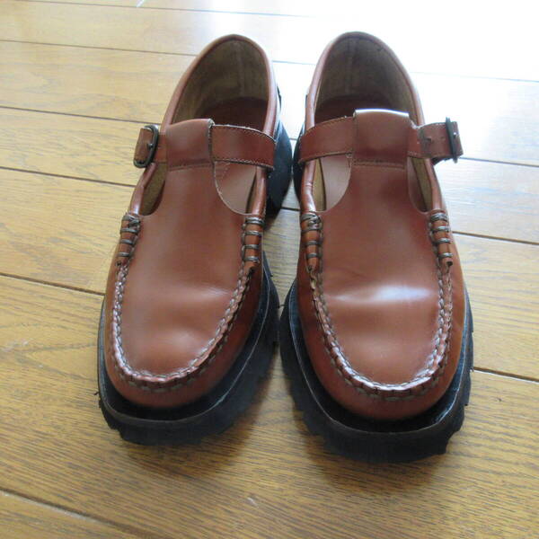 HEREU ヘリュー ローファー ALBER SPORT HERALSP キャメルブラウン 38サイズ