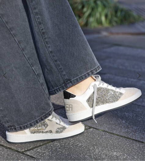 Deuxieme Classe GOLDEN GOOSE ゴールデングース BALL STAR SILVER 39サイズ 2024年