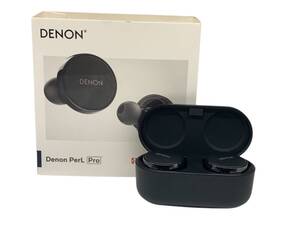 DENON (デノン) PerL Pro 完全 ワイヤレス イヤホン Bluetooth AH-C15PL ブラック 家電/025