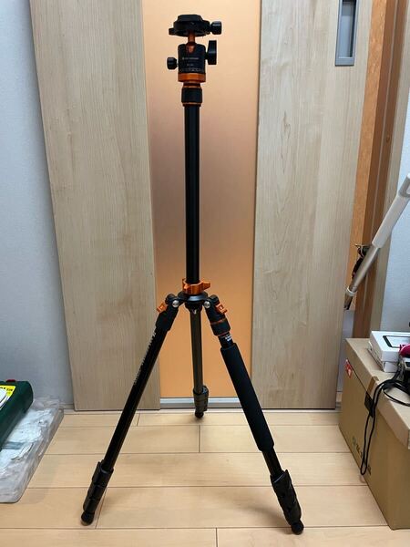 K&F CONCEFT BH-28L + K234A7 トラベル三脚 カメラ三脚