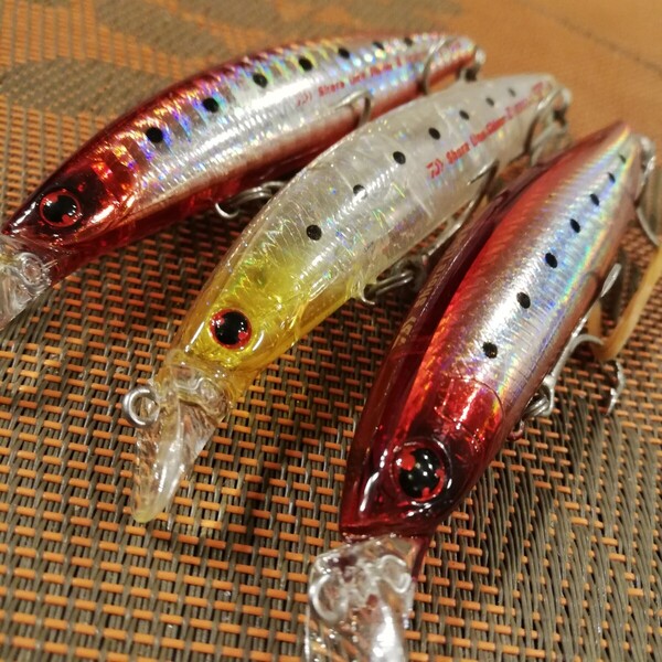 ダイワ ショアラインシャイナー バーティス r 97s, 97 stg s x2, 3個セット