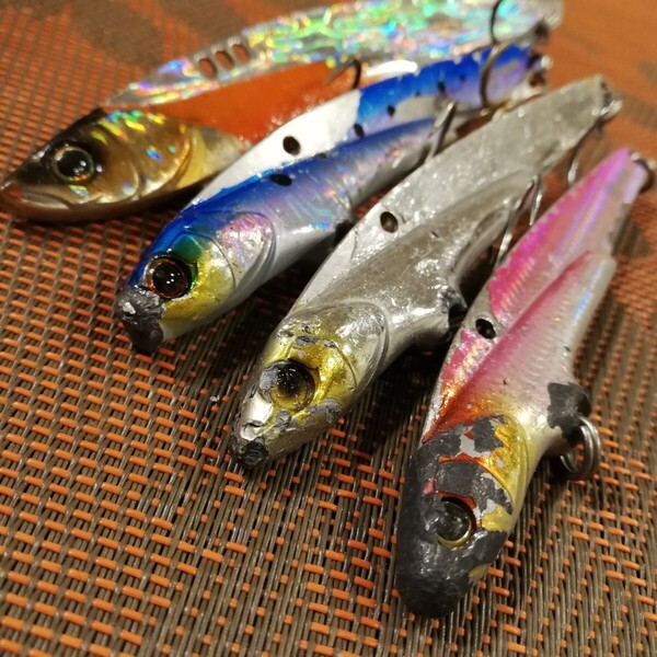 ジャッカル ビッグバッカー メタルバイ 鰤カスタム ブリカスタム x3, 128, 4個セット