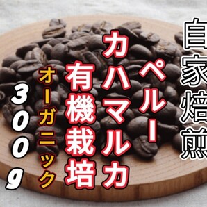 【ペルー】カハマルカ 有機JAS栽培 自家焙煎コーヒー豆 300g(自家焙煎 コーヒー豆 コーヒー )