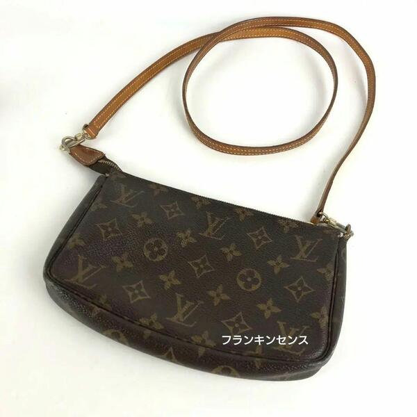 LOUIS VUITTON ルイヴィトン アクセソワール モノグラム ショルダーバッグ M51980 ヴィンテージ ポシェット レディース