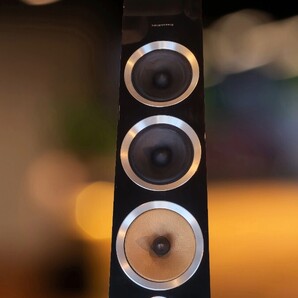 B&W(Bowers & Wilkins サラウンドスピーカー タワー型 ブラック オーディオ機器