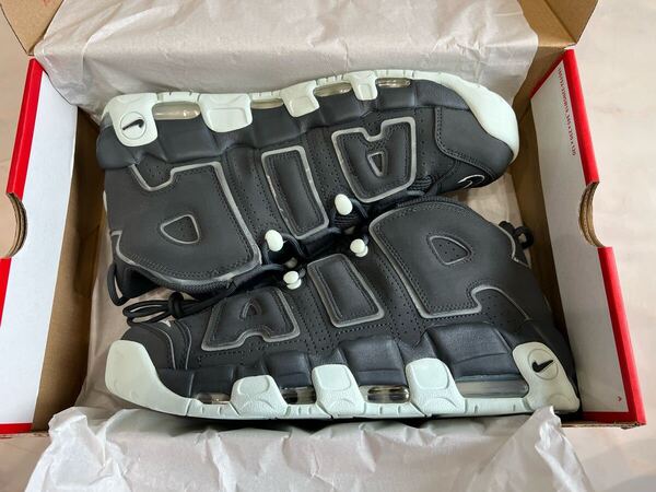 新品未使用 正規店購入 Nike Air More Uptempo '96 Dark Smoke Grey 28.5センチ
