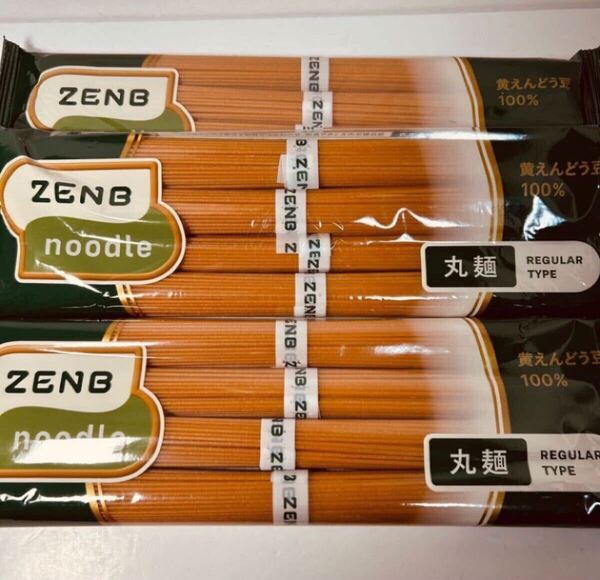 zenb ゼンブヌードル 丸麺 3袋(12食)