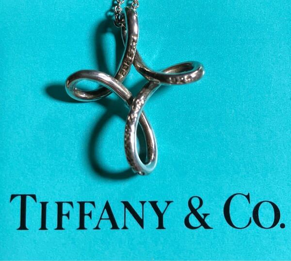 TIFFANY&Co. ネックレス SV925 オープンクロス ティファニー 郵パケット+無料