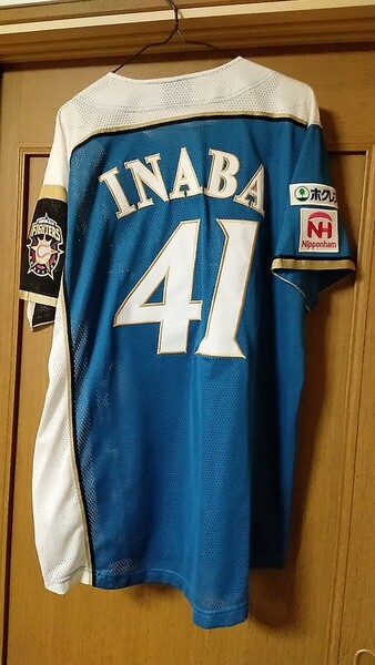 稲葉篤紀 ユニフォーム 北海道日本ハム ファイターズ 2014年WE LOVE HOKKAIDO ウィーラブ北海道 名前背番号刺繍 大谷翔平在籍中ユニ