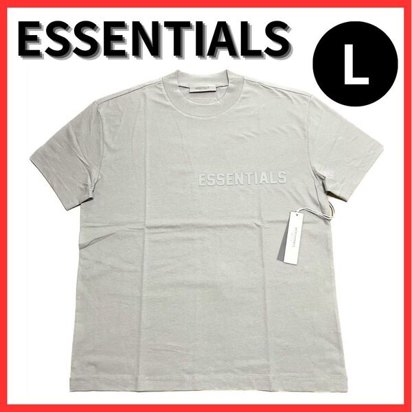 【Lサイズ】FOG ESSENTIALS Tシャツ 半袖 メンズ レディース グレー ストリート カジュアル オーバーサイズ