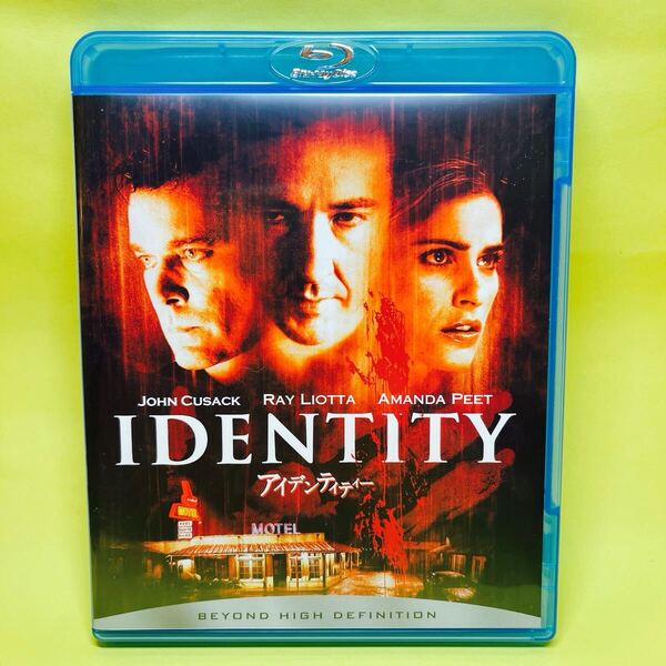 アイデンティティー IDENTITY (Blu-ray Disc) ジョン・キューザック レイ・リオッタ アマンダ・ピート ジェームズ・マンゴールド監督