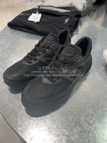 ■激レア■新品タグ付■コムデギャルソン オム ニューバランス W-NAME 990 V6-黒-2025SS■黒■26cm■入手困難■国内正規品