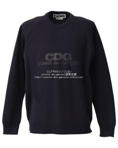 ■激レア■CDG限定ニット・セーター(Charles Kirk-チャールズ カーク-社製)■サイズM■黒■新品タグ付■正規品■COMME des GARCONS