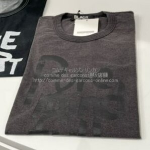 ■激レア■新品■ブラック コムデギャルソン「Pure maind full Heart」Tシャツ■サイズL■フィリップパゴウスキープリント■国内正規品