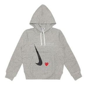 ■激レア■プレイ コムデギャルソン × ナイキ限定パーカー(フーディー)-Play×Nike-■メンズ■S■新品正規品■PLAY TOGETHER