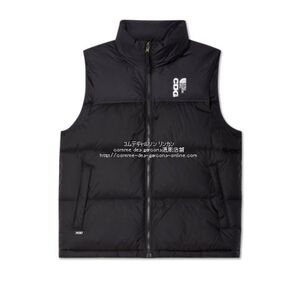 ■激レア■CDGコムデギャルソン×ザノースフェイス限定Nuptse Vest(ヌプシ ベスト)■XL■新品タグ付未使用・国内直営店正規品■即発送可