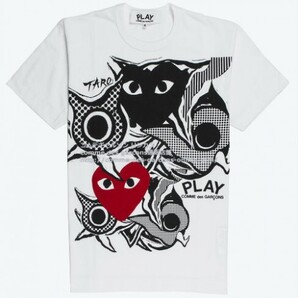 ■激レア!■新品タグ付■プレイ・コムデギャルソン×岡本太郎・限定Tシャツ■レディース・S■COMMEde GARCONS■正規品■入手困難