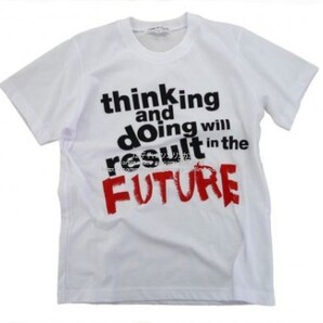 ■激レア■コムデギャルソン Tシャツ EMERGENCY Special-thigking and doing-■Lサイズ■新品正規品■コロナ対策応援