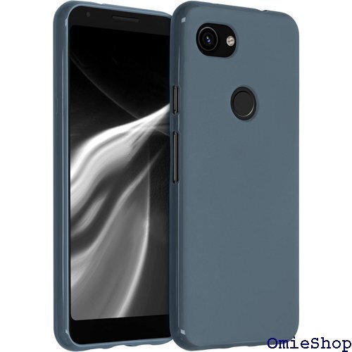 kwmobile スマホケース Google Pixe 滑り止め ソフト TPU シリコン - ダーク スレート 306