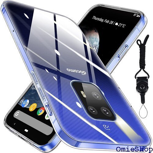Arrows 5G ケース F-51A クリア カバー 全面保護 落下防止 クリア X112-XSP-5G-TM 356