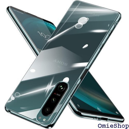 Xperia 5 III SO-53B ケース クリア ール付き 耐衝撃 エクスペリア 5III カバー 全透明 475