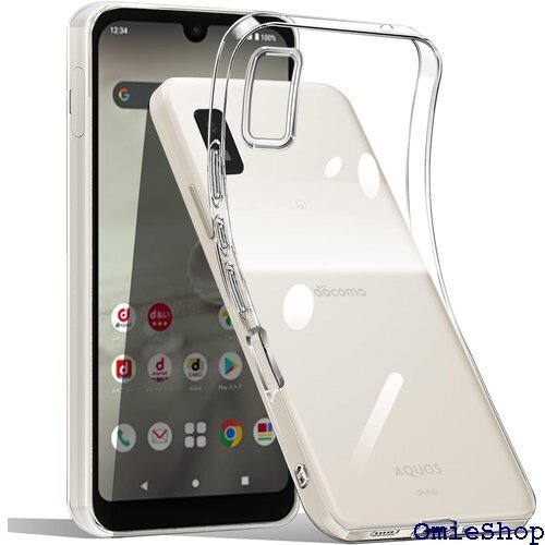 AQUOS wish2 / wish ケース クリア PU 薄型 軽量 ソフトケース 人気 保護カバー 全透明 694