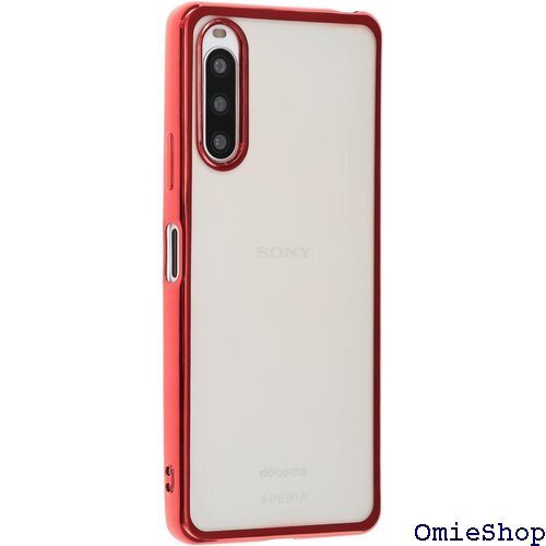 Xperia 10 IV ケース TPU color ank UQmobile レッド A756X10IVRE 769