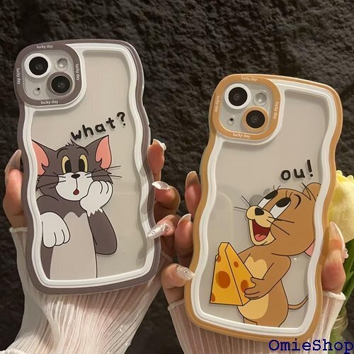 iphone12 用ケース トムとジェリー アイフォン 超耐衝撃 指紋防止/滑り止め黄変防止/衝撃吸収保護ケース 950