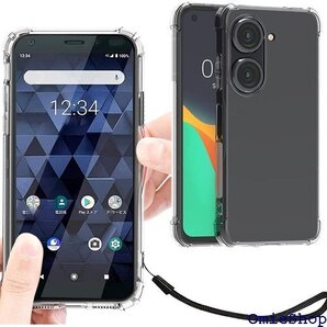 ZenFone 9 / ZenFone 10 ケース カバー 携帯カバー 薄型 軽量 case TPU クリア 1016