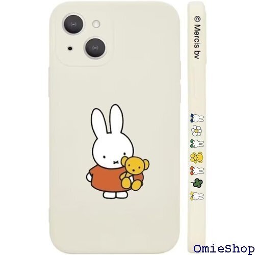 iPhone14 用 ケース ミッフィー iPhone 6.1インチ ケース アイフォン14 対応 WHITE 1040