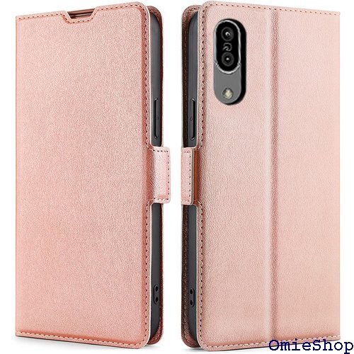 AQUOS Sense3 ケース 手帳型 薄型 軽量ケ 撃 手帳ケース カード入れ スタンド 軽いケース ピンク 1067