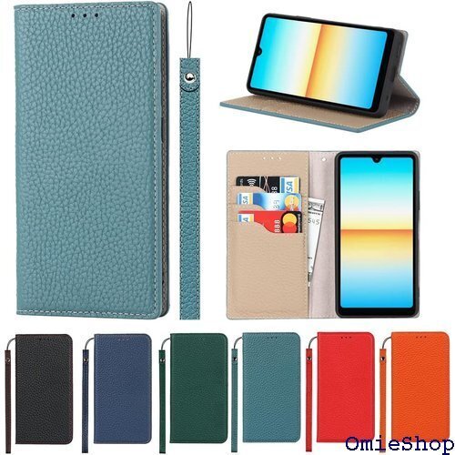 Eastwave for Xperia Ace III ホール付き スプラット同梱 内蔵マグネット-ライトブルー 1097