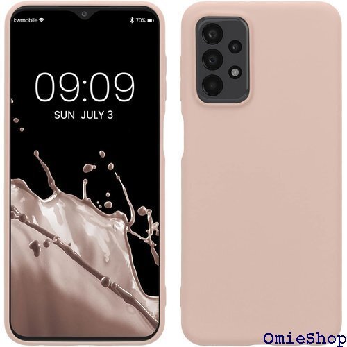 kwmobile スマホケース Samsung Gal 滑り止め ソフト TPU シリコン - ココナッツミルク 1188