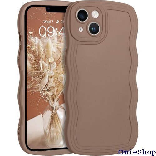 GUAGUA iPhone 14 ケース iPhone ホール付き アイフォン 14 6.1インチ用 ホトピンク 1477