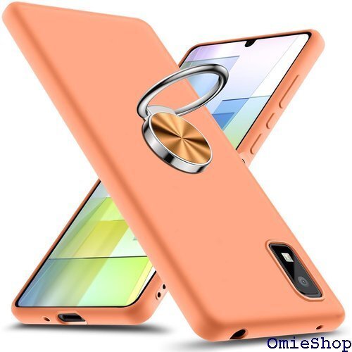 AQUOS Wish2 ケース AQUOS Wish 滑り止め 防塵 保護ケース オレンジ KC-8-257 1611