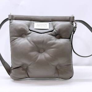 美品 Maison Margiela メゾンマルジェラ ポケットフラップバッグ クロスボディ ショルダーバッグ SB1WG0005P4300 T8013 RFID