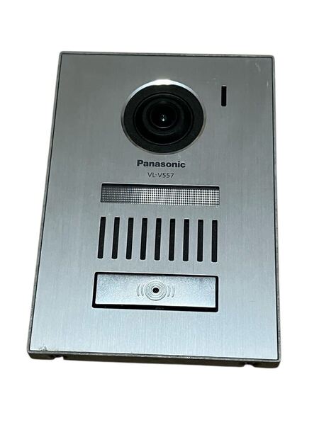 【現状品】 パナソニック Panasonic カメラ玄関子機 VL-V557L-S シルバー ジャンク