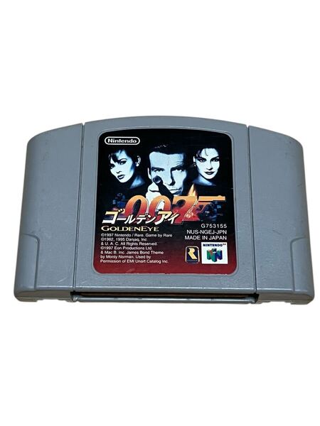 【動作確認済】 ゴールデンアイ007 N64 ニンテンドー64 Nintendo ニンテンドー Nintendo